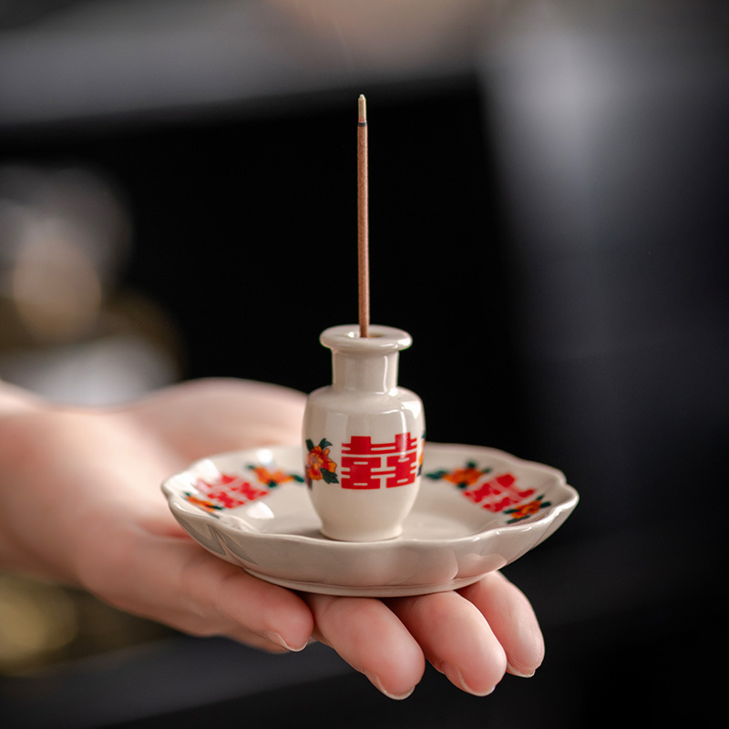 Candle Fragrance Supplies - Ceramiczny podstawka na kadzidła 2 w