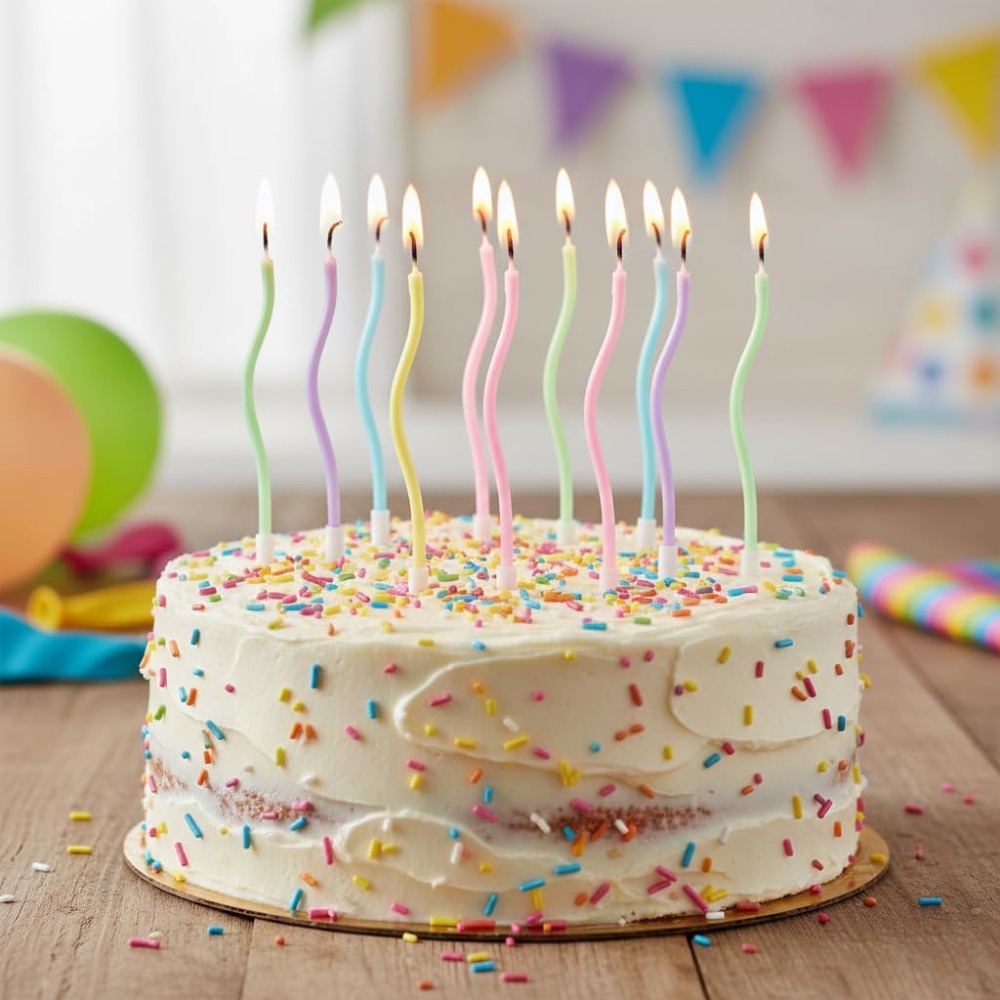 Zestaw 12 światełek urodzinowy – Candle Supplies In recenzja i cena
